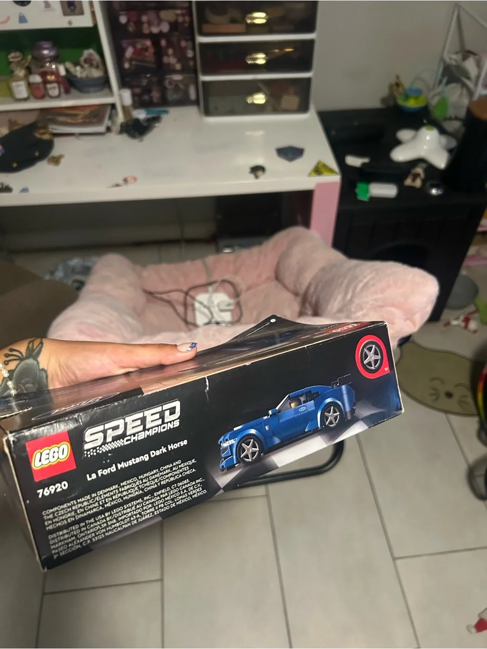 LEGO Ford Blue Sports Car Building Set (Blue)